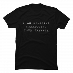 grammar nazi t shirt